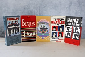 The Beatles A Hard Day's Night and Help Live complete magical mystery VHS Lot 5 - Picture 1 of 17