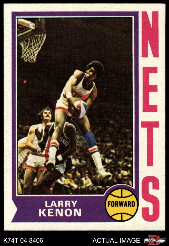 1974 Topps #216 Larry Kenon Nets RC Memphis  7.5 - NM+ - Image 1 of 1