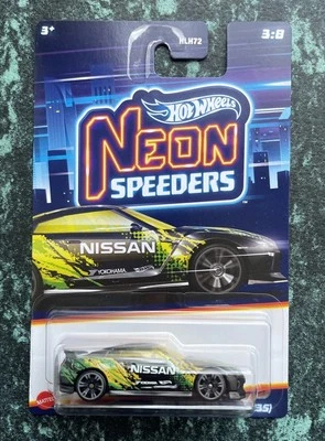 Hot Wheels Neon Speeders 2017 Nissan GT-R R35 MOC - Image 1 of 4