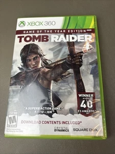 Tomb Raider - Game of the Year Edition (Microsoft Xbox 360, 2014) Tested/Working - Picture 1 of 3