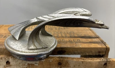 Tapa radiador Chevy vintage capó adorno águila mascota halcón años 30 Foto 1 de 4