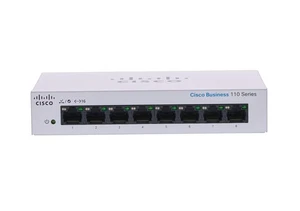 Cisco Business CBS110-8T-D Unmanaged Switch 8 Port GE Desktop Ext PS Lim - Picture 1 of 5