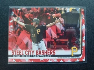 2019 Topps Update Steel City Bashers Independence Day 42/76 Pirates #US251 - Picture 1 of 3