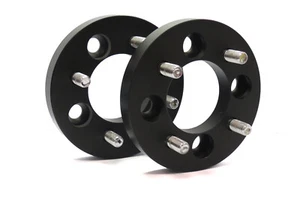 NICE WSS2041003-2 FORGED ALLOY 4 STUD WHEEL SPACERS 20mm THICK x 100mm PCD PAIR - Picture 1 of 6