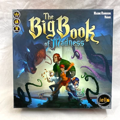 The Big Book of Madness + 2 Promo Cards Board Game IELLO 2016 EX/EX - Image 1 of 4