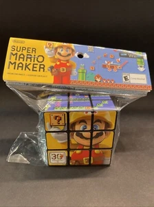 Super Mario Maker Nintendo Wii U Mario Bros. 30th Anniversary Promo Rubix Cube - Bild 1 von 5