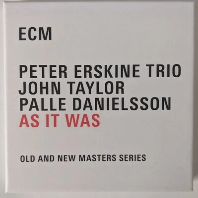 Peter Erskine Trio - As It Was [CD] - Excellent Condition - Image 1 of 2
