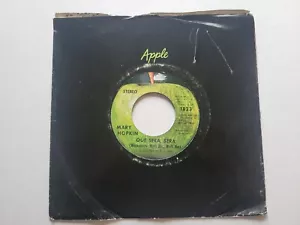MARY HOPKIN - Que Sera, Sera (Whatever Will Be, Will Be) 1969 Paul McCartney 7" - Imagen 1 de 2