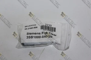 Siemens, 3SB1000-0AH20, Push Button Lens Clear White Flush Switch illuminated - Picture 1 of 3