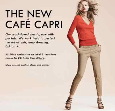 Pantalón J.CREW Verde Rojo Beige Azul 100% LANA CAFÉ CAPRI 8 10P Foto 1 de 4