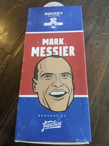 Mark Messier Sockey Hall Of Fame SOCKS sz 7 -12 Edmonton Oilers NHL Cover