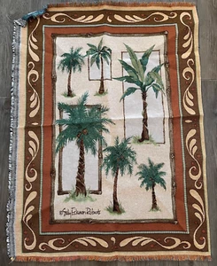 Large Palm Tree Palms Trees Tapestry Fabric Panel by Sally Eckman Roberts NEW - Picture 1 of 2