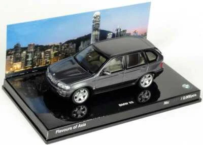 BMW X5 4.4I E53 Sapori Of Asia Kong Grigio Metallizzato MINICHAMPS 80420393166 - Immagine 1 di 4