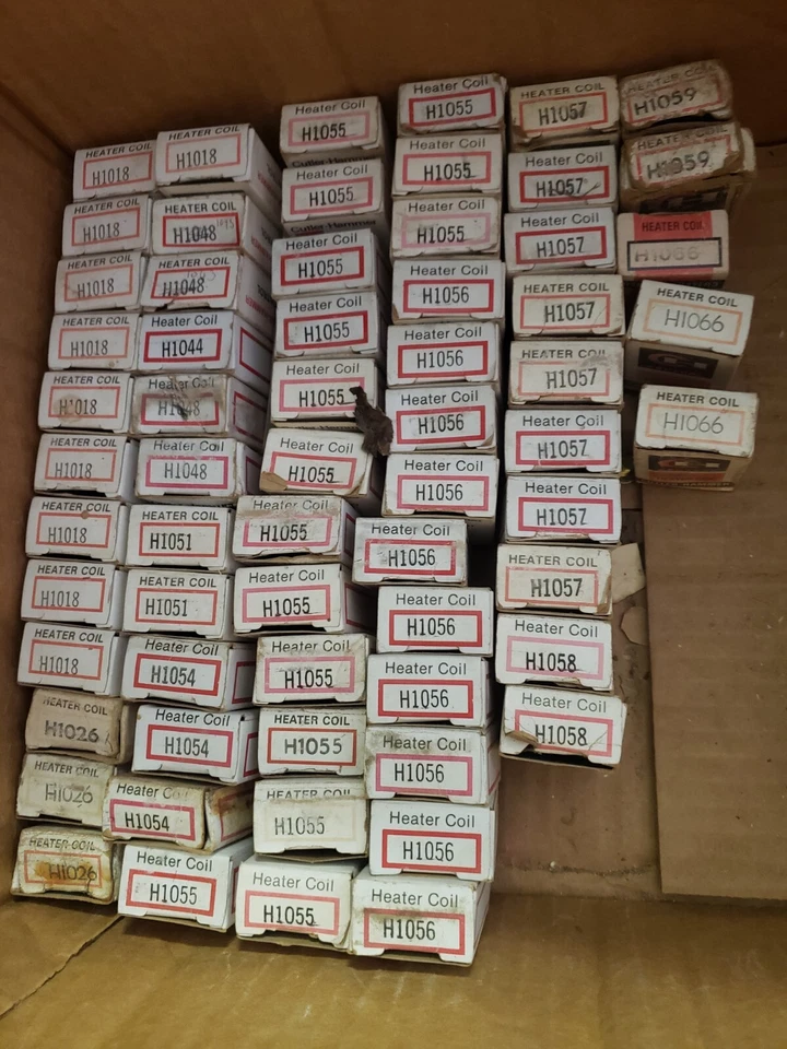 NEW OLD STOCK! CUTLER-HAMMER OVERLOAD RELAY HEATER ELEMENTS H1018-H1066 - Image 1 of 1