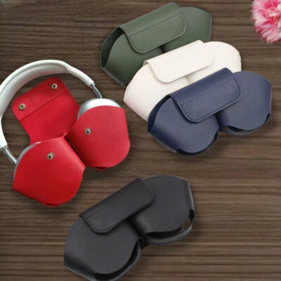 Fashion Headphone Bag For Airpods Max Leather Storage Bag Protective Case - Image 1 of 4