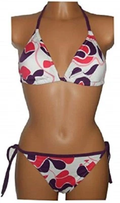 Arena Lywan Damen Bikini Badeanzug white blueberry 34 36 38 40