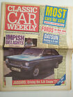 Classic Car Weekly Popular Classics Promo Newpaper July 29th 1992