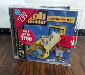 Bob the Builder Can We Fix It (Sony PlayStation 1 PS1, 2001) Complete Tested CIB