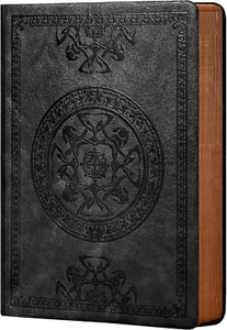 CAGIE Lined Journal for Men Soft Cover Notebook Leather Journals for Writing, 18 - Picture 1 of 12