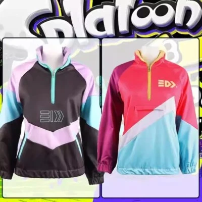 Game Splatoon 2 Vintage Disfraz Juegos con disfraces Top Mujeres Hombres Informal Pullover Sudadera Foto 1 de 2