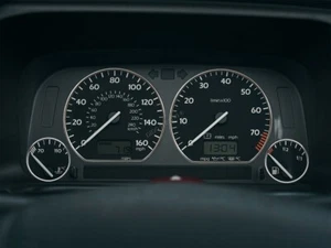 For Seat Cordoba I 1993-1999 Polished Aluminum Trim Rings for Instrument Cluster - Picture 1 of 10