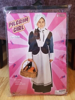 Niña Peregrina Blanco y Negro Talla Pequeña Foto 1 de 4