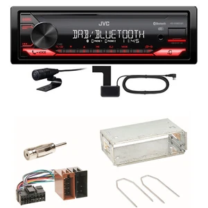 JVC KD-X282DBT Bluetooth DAB USB Einbauset für Renault Clio 1 2 Twingo - Bild 1 von 1