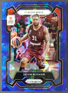 Devin Booker 2023-24 Panini Prizm EuroLeague #136 azul hielo agrietado/125 Bayern # - Imagen 1 de 2