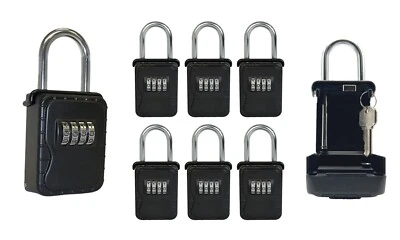 Vault Locks 3200 Key Lock Box Waterproof Combination Hanging Lock Keysafe 6-PACK - Image 1 of 4
