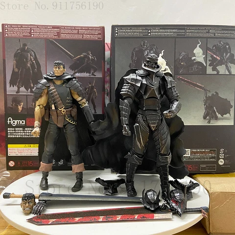 Anime Figma 410/359 Berserk Guts Berserker Armor Ver. Action Figure Toy In Box Cover