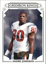 2007 Donruss Threads Pro Gridiron Kings Gold Football Card Pick