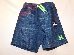 Boys Hurley youth S swim board shorts NWT surf skate brand 981930-B7D Indigo - Picture 1 of 5
