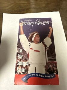 Whitney Houston : The Star Spangled Banner VHS Tape From Super Bowl XXV  - Picture 1 of 8