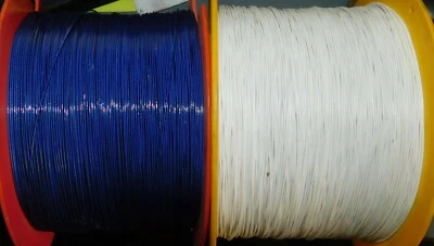 MICRO FIL ELECTRIQUE NEUF POUR CABLAGE RESEAU TRAIN 0,5mm / 10ml .AIGUILLAGE HO  - Photo 1/4