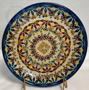 Manufaktura* POLISH POTTERY*Unikat*7."  Plate *24259P S221 - Picture 1 of 2
