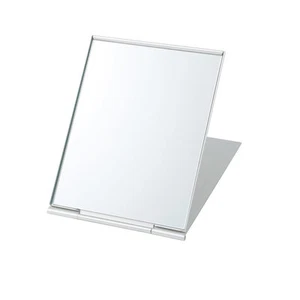 Espejo plegable de aluminio MUJI gran tamaño para llevar MoMA JAPÓN - Imagen 1 de 3