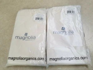 Lot of 2 - Magnolia Organics Barrier Cloth Pillowcase - Standard, Natural - Picture 1 of 5