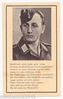 Sterbebild / death card Flugzeugführer im Schlachtengeschw. gefallen in Wartegau