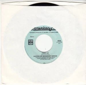 QUICKSILVER MESSENGER SERVICE - FRESH AIR- REISSUE 45 - GREAT SHAPE - Picture 1 of 2
