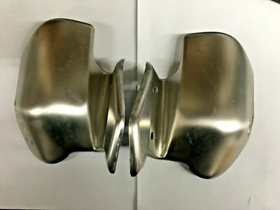 Теплозащитные глушители Ducati Monster 900 620 800 1000 S4 пара R&L из нержавеющей стали от оригинального производителя - Изображение 1 из 2