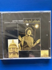 Annie Ross - Live In London CD New Sealed Jazz CD - Imagen 1 de 3