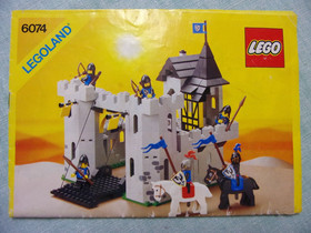 Instruction Manual Only for Lego Castle 6074 Black Falcons Fortress Knights