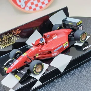 MINICHAMPS 1/43 Ferrari 412 T1 Gerhard Berger #28 430940028 Red - Picture 1 of 10