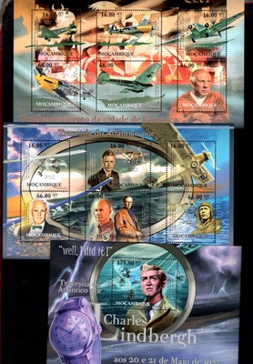 Mozambique - 6 hojas de recuerdo (2012) MNH Foto 1 de 2