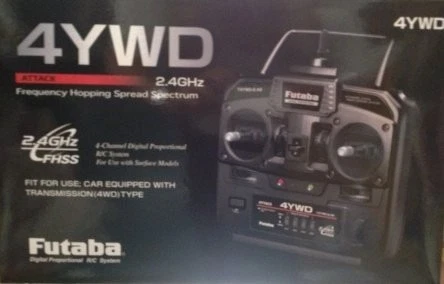 Attaque 4YWD 24 Ghz T/R 025 877 Japon Import Futaba - Image 1 of 1