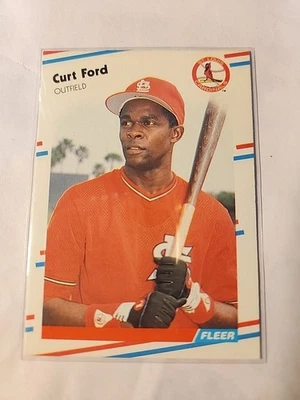 1988 Fleer - Curt Ford #32 - Image 1 of 2