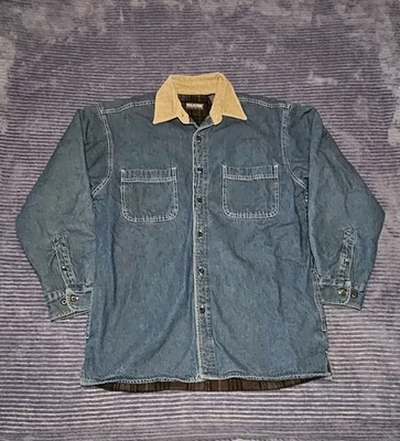 Wolverine Boots And Gear Denim Shirt Jacket - Image 1 of 4