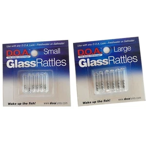 D.O.A. Glass Rattle Saltwater Fishing Lure 6 Package - Picture 1 of 3