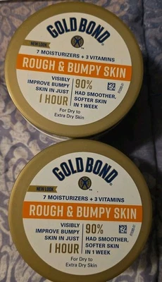 (Pacote com 2) Gold Bond creme para pele áspera e esburacada 8 oz para uso diário  - Imagem 1 de 2