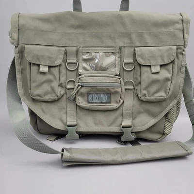 Blackhawk Tactical Briefcase Laptop Messenger Bag Green - Image 1 of 4